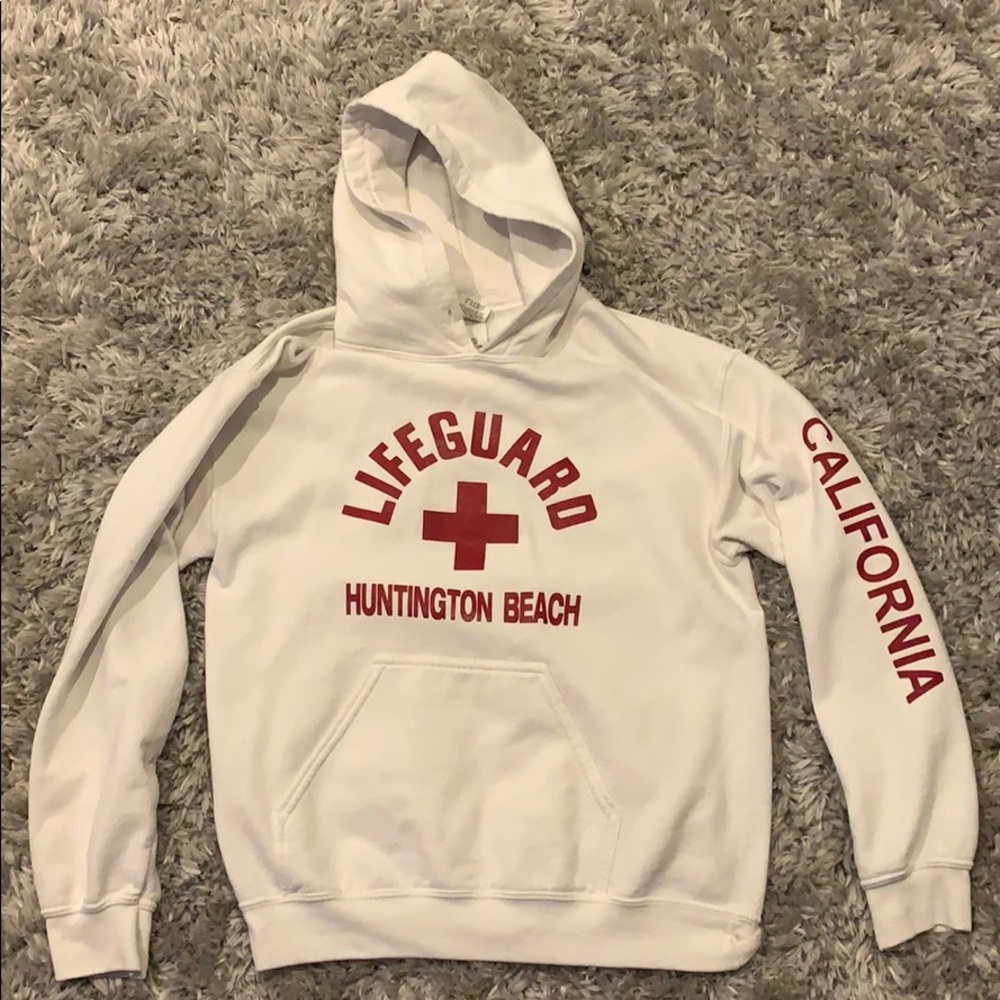 Huntington Beach Ca Lifeguard Hoodie